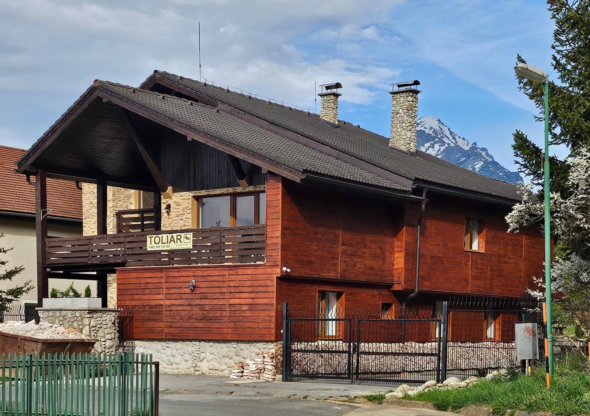 Penzion Toliar Hotel Stará Lesná Exterior foto